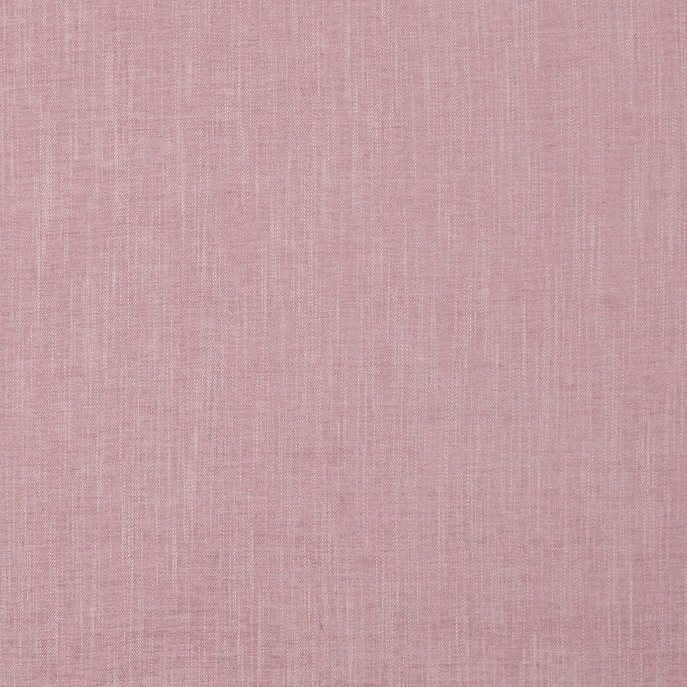 Muted blush pink woven fabric with fine vertical striations and subtle texture