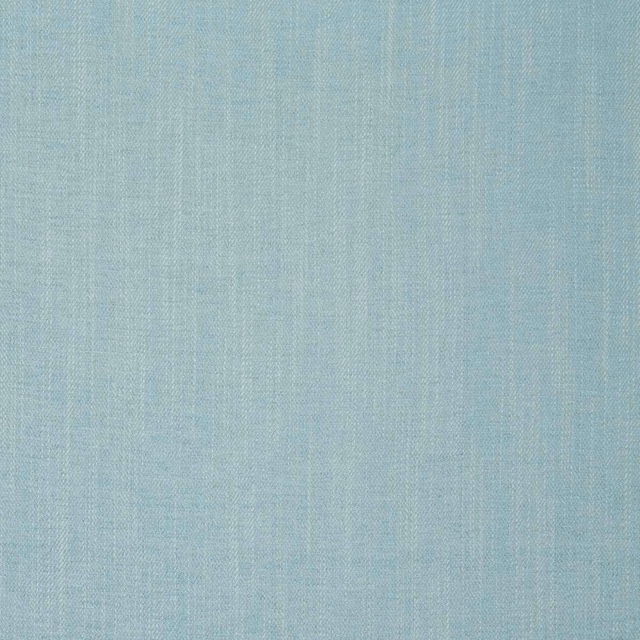 Pale eau de nil teal woven fabric with subtle vertical striations and soft texture