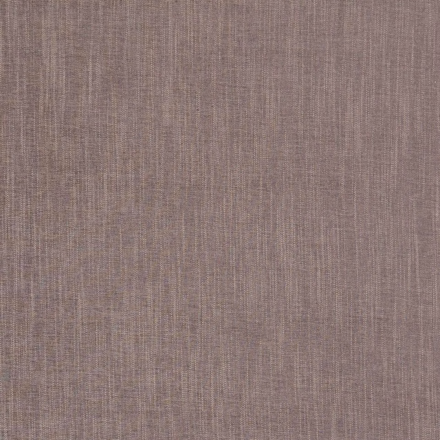Close-up of warm mocha taupe plain weave with fine vertical slubs