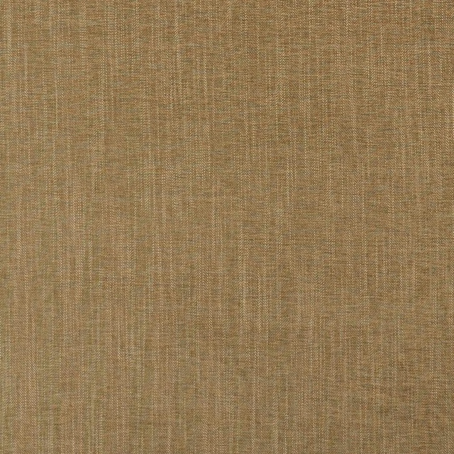 Muted olive-khaki woven upholstery fabric with fine vertical slubs and subtle crosshatch texture