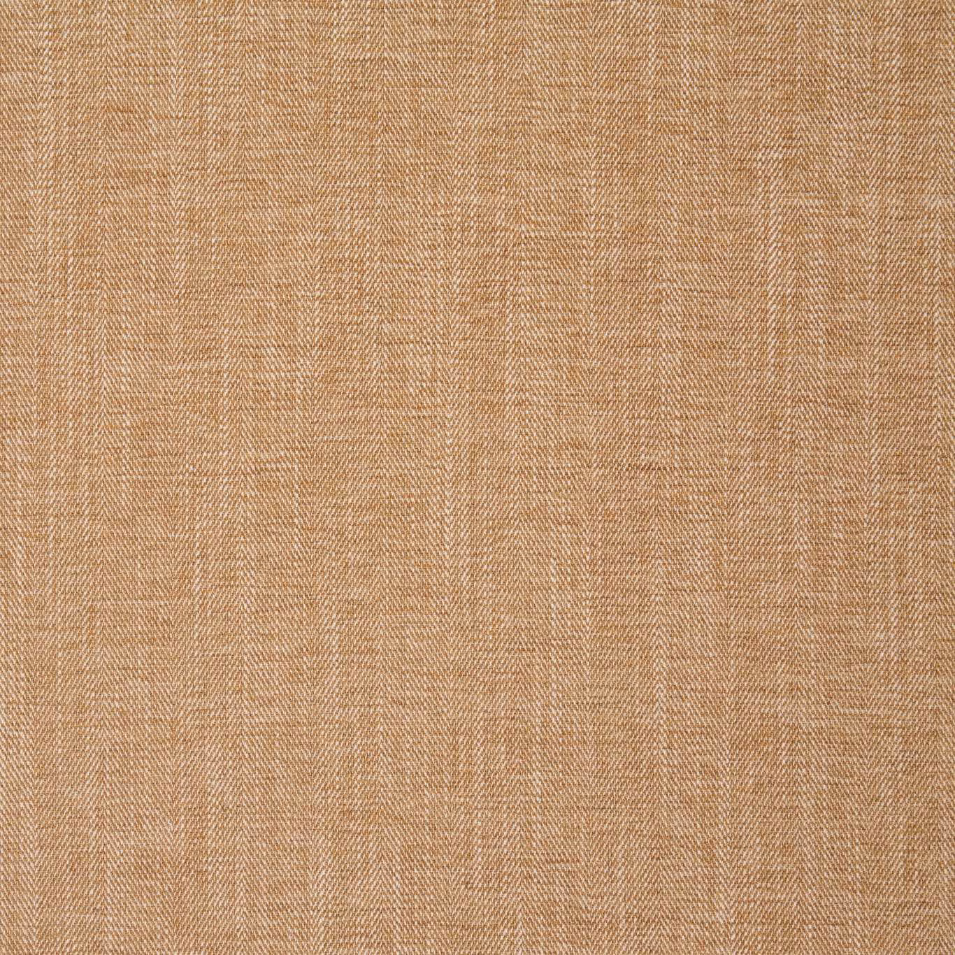 Warm pecan-brown upholstery weave showing fine herringbone texture and subtle vertical striations