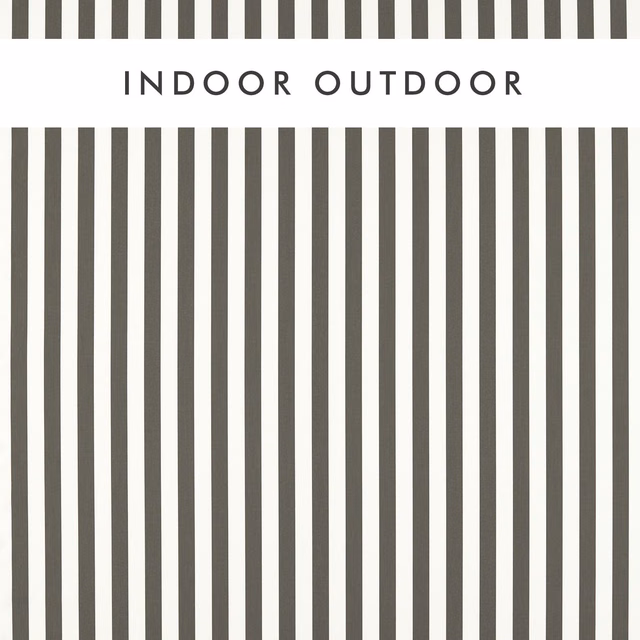 Muted olive-grey and ivory vertical stripes with a clean, closely woven surface