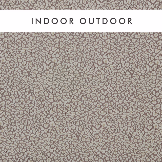 Muted taupe-grey Arcata Linen with pale stone pebble-like woven motifs