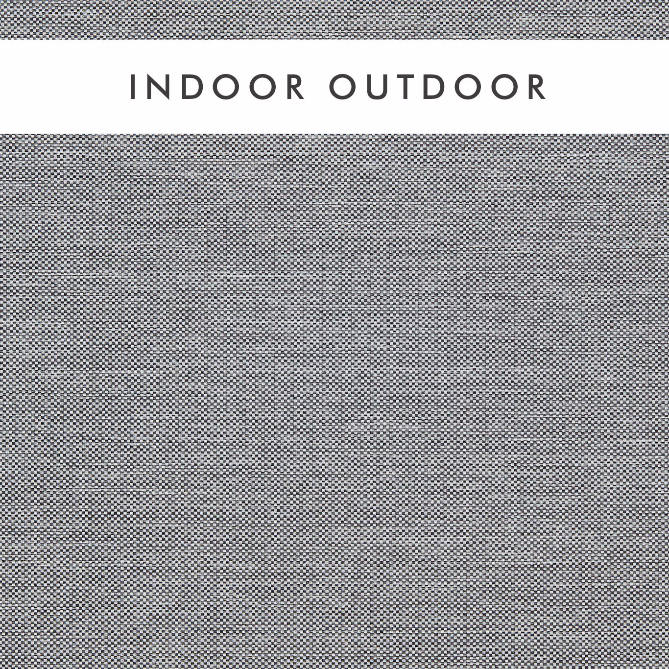 Close view of Cameron Ebony’s cool charcoal micro-check woven texture