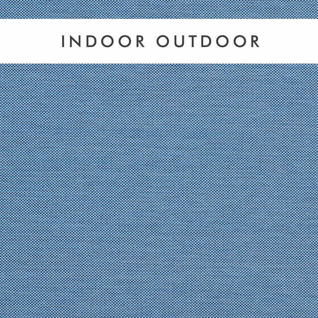 Deep midnight-blue outdoor weave with a finely textured pale-blue micro-check surface