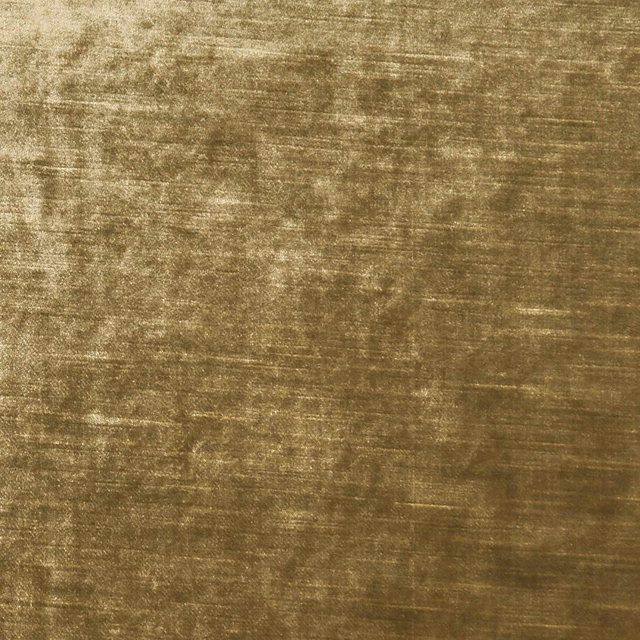 Antique olive-brown textile with irregular horizontal striations and softly reflective surface