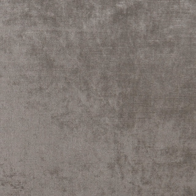 Close-up of muted ash taupe fabric with softly mottled woven texture