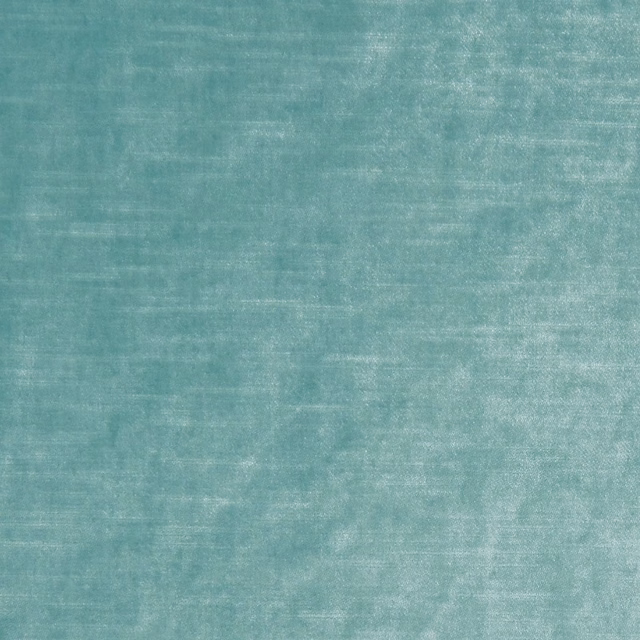 Mottled duckegg teal upholstery textile with pale horizontal woven variation