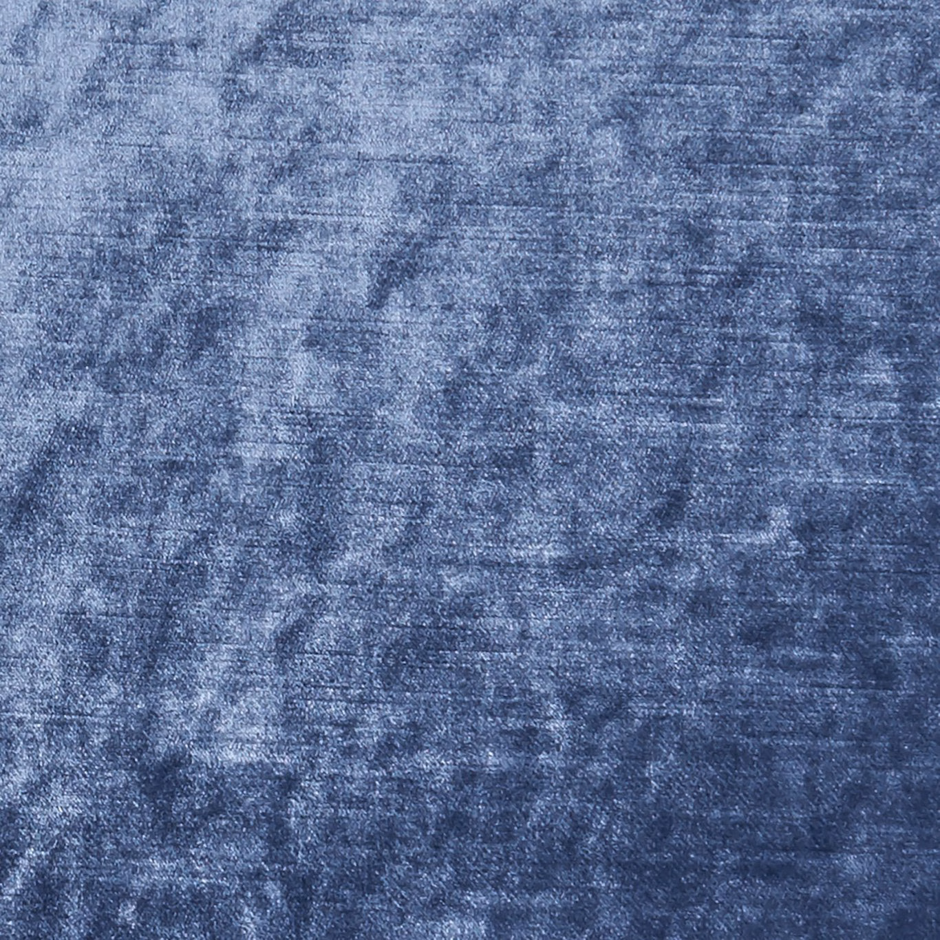 Close-up of slate-blue woven fabric with cloudy blue-grey texture and fine horizontal lines