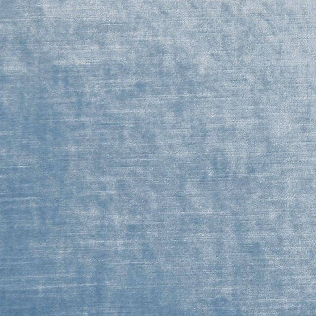 Mottled dusty sky-blue textile with soft horizontal brushed texture