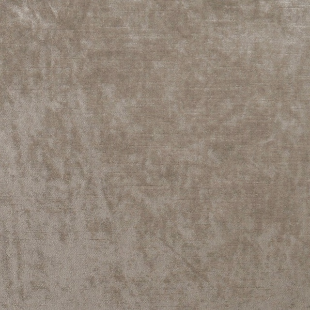 Close-up of softly mottled mushroom taupe textile with a brushed, subtly lustrous surface