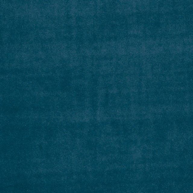 Deep Agean teal fabric with a softly mottled, low-contrast surface texture