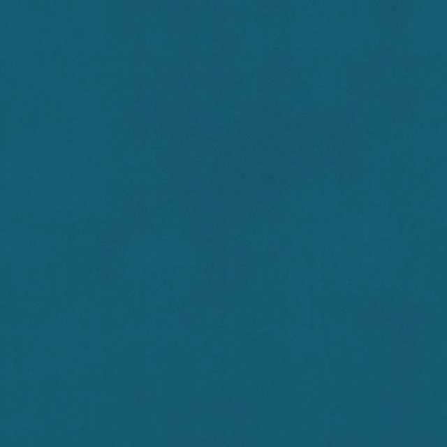 Deep teal-blue plain fabric with a softly mottled, fine-grained surface