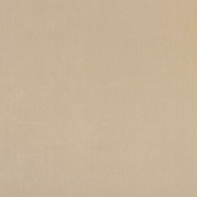 Warm flaxen beige plain woven fabric swatch with a soft matte texture