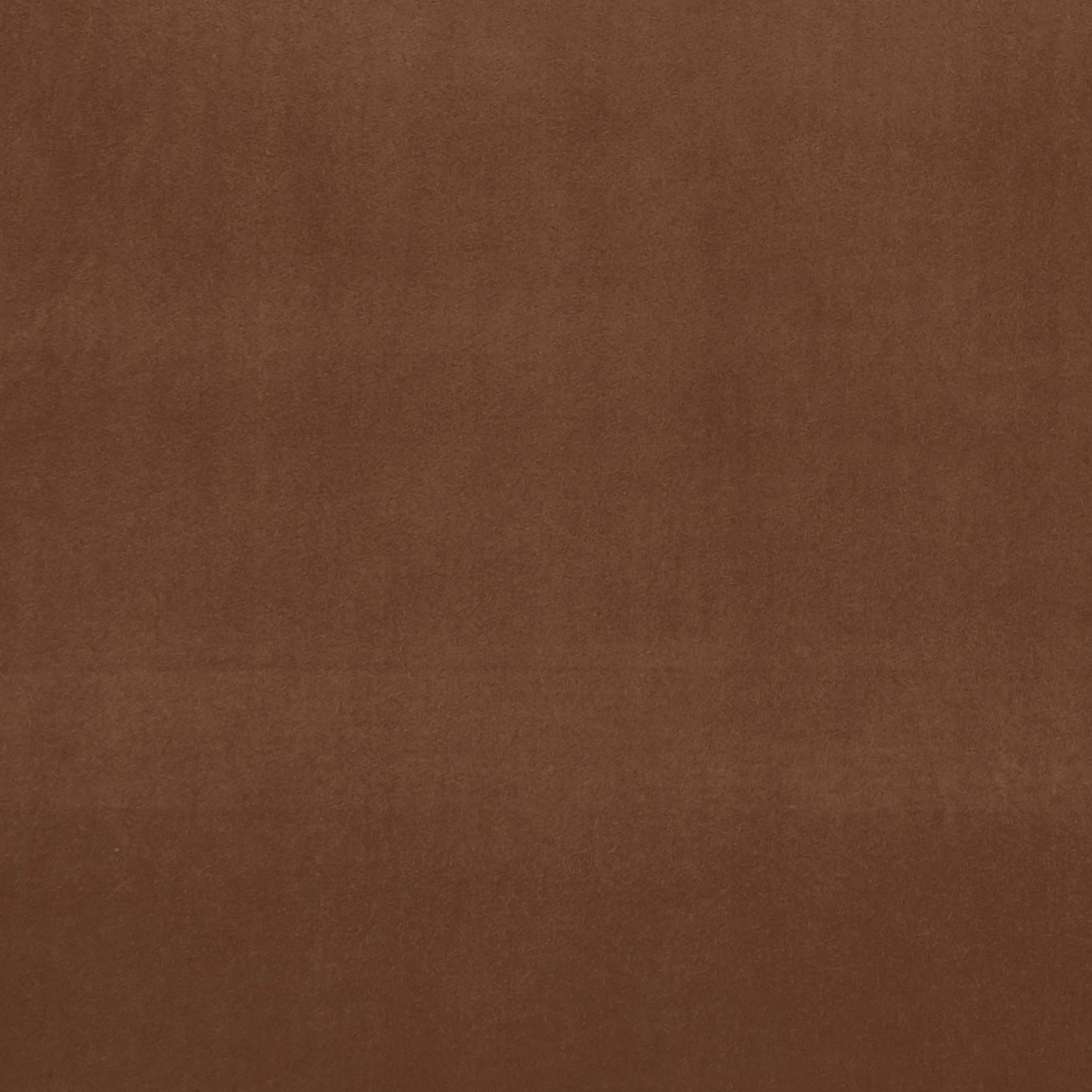 Warm henna-brown plain fabric with subtle cloudy tonal variation