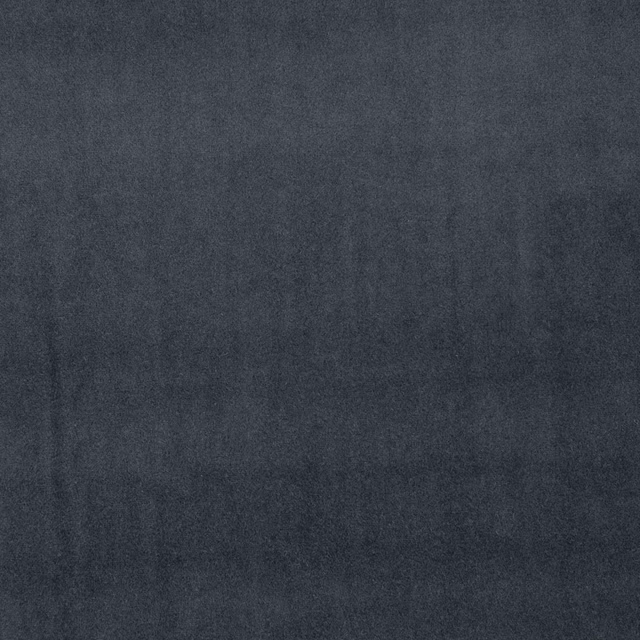 Deep midnight charcoal-blue fabric with softly mottled, nap-like texture