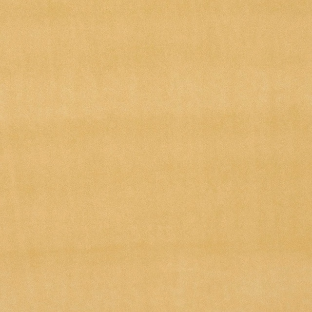 Warm ochre plain fabric with softly clouded, subtly textured surface