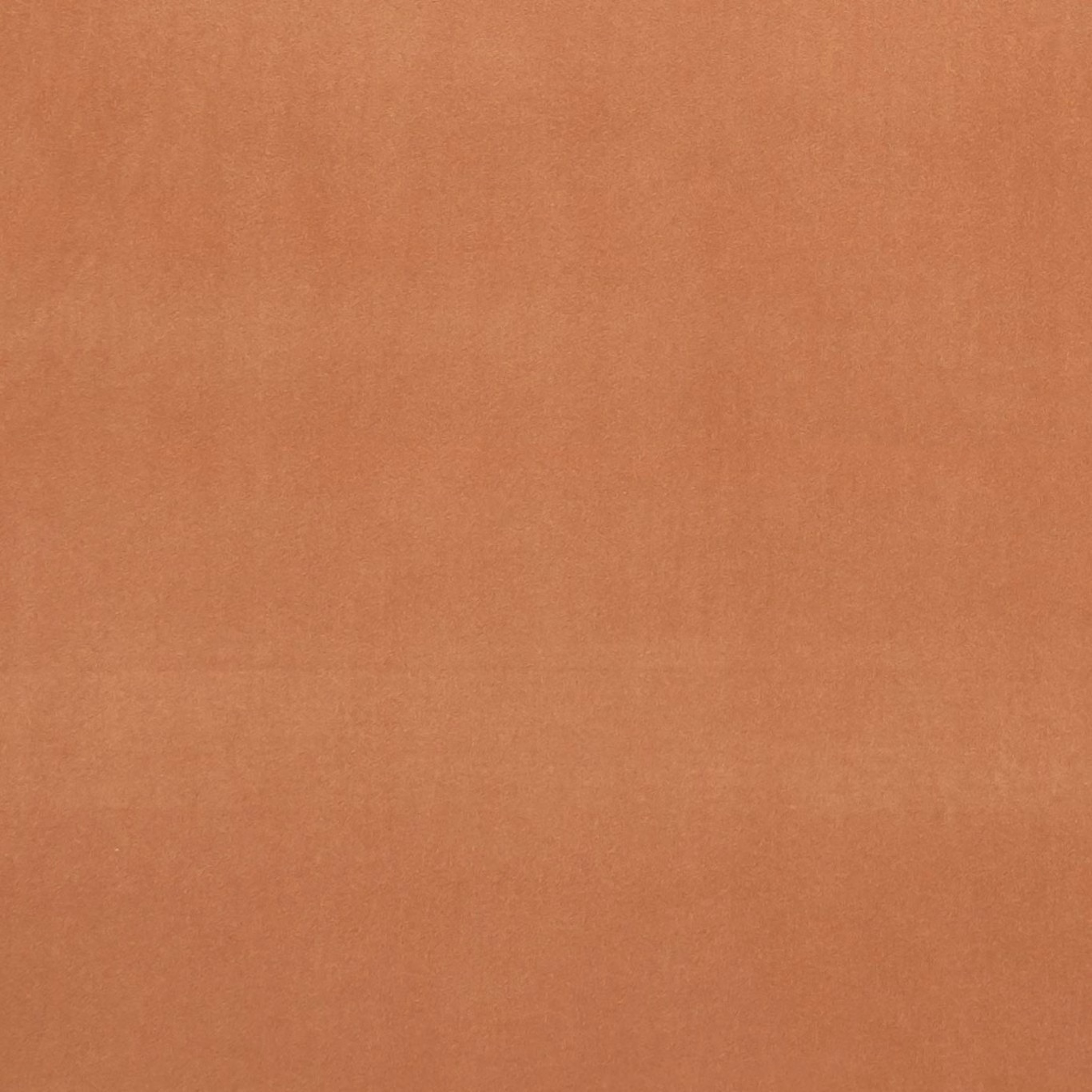 Warm tamarind terracotta textile with a softly mottled, near-plain woven surface