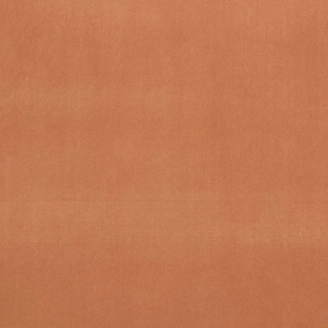 Warm tamarind terracotta textile with a softly mottled, near-plain woven surface