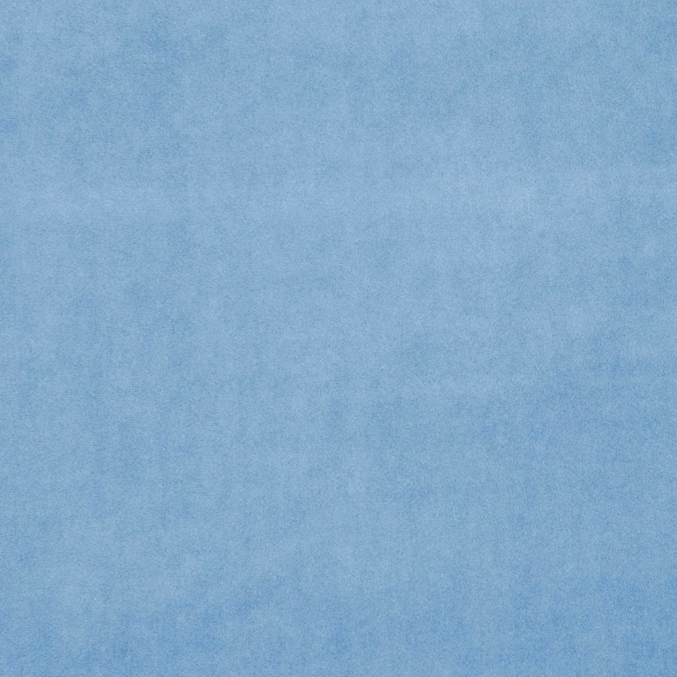 Muted Wedgewood blue fabric with a softly cloudy, lightly textured plain surface
