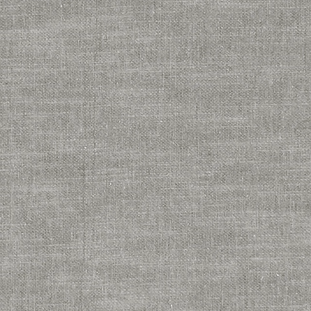 Cool ash-grey woven textile with fine crosshatched slub texture