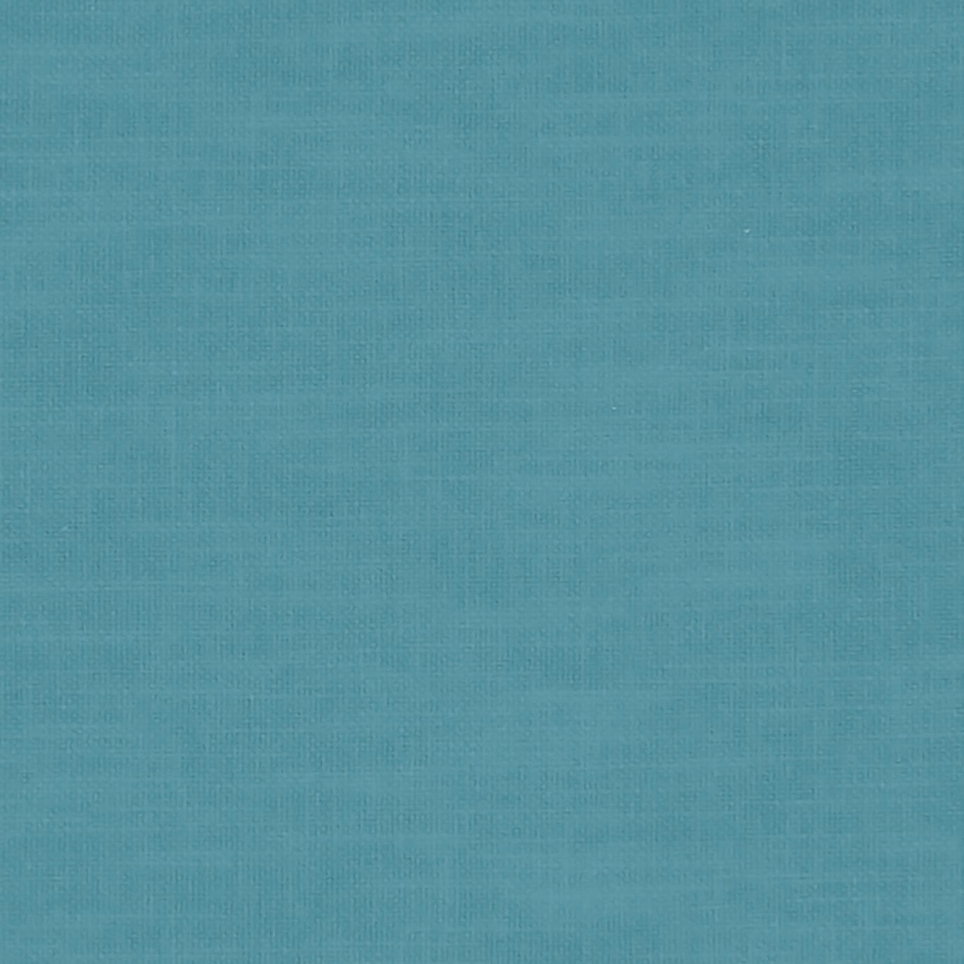 Muted blue-teal plain woven fabric showing a fine, even crosshatch texture