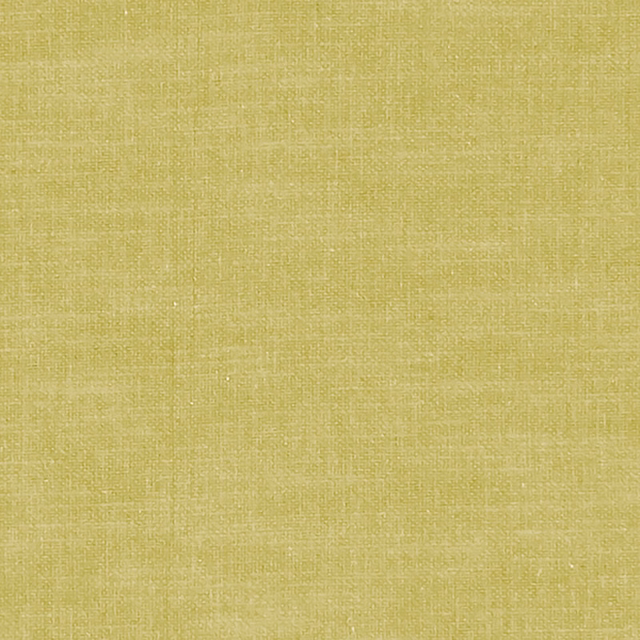 Close-up of pale citron yellow-green woven fabric with fine crosshatch texture