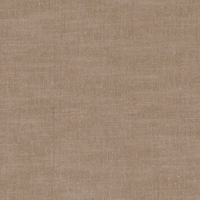 Close-up of warm cocoa-brown woven fabric with subtle taupe texture