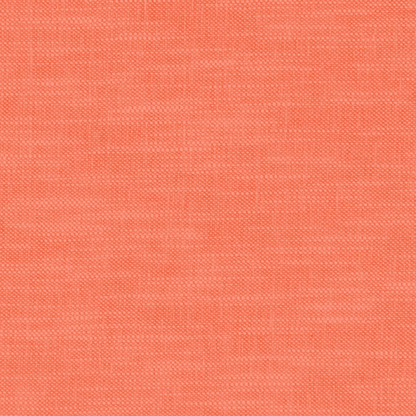 Warm coral-orange woven fabric with fine crosshatch texture and subtle tonal variation