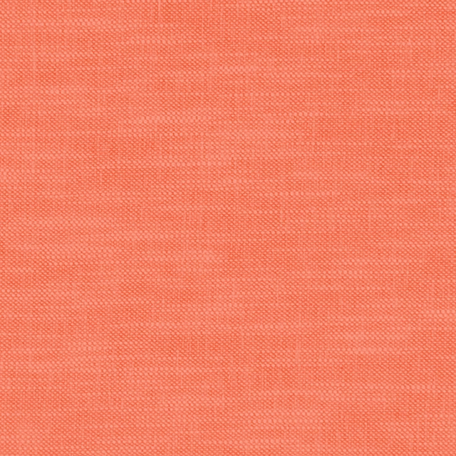 Warm coral-orange woven fabric with fine crosshatch texture and subtle tonal variation