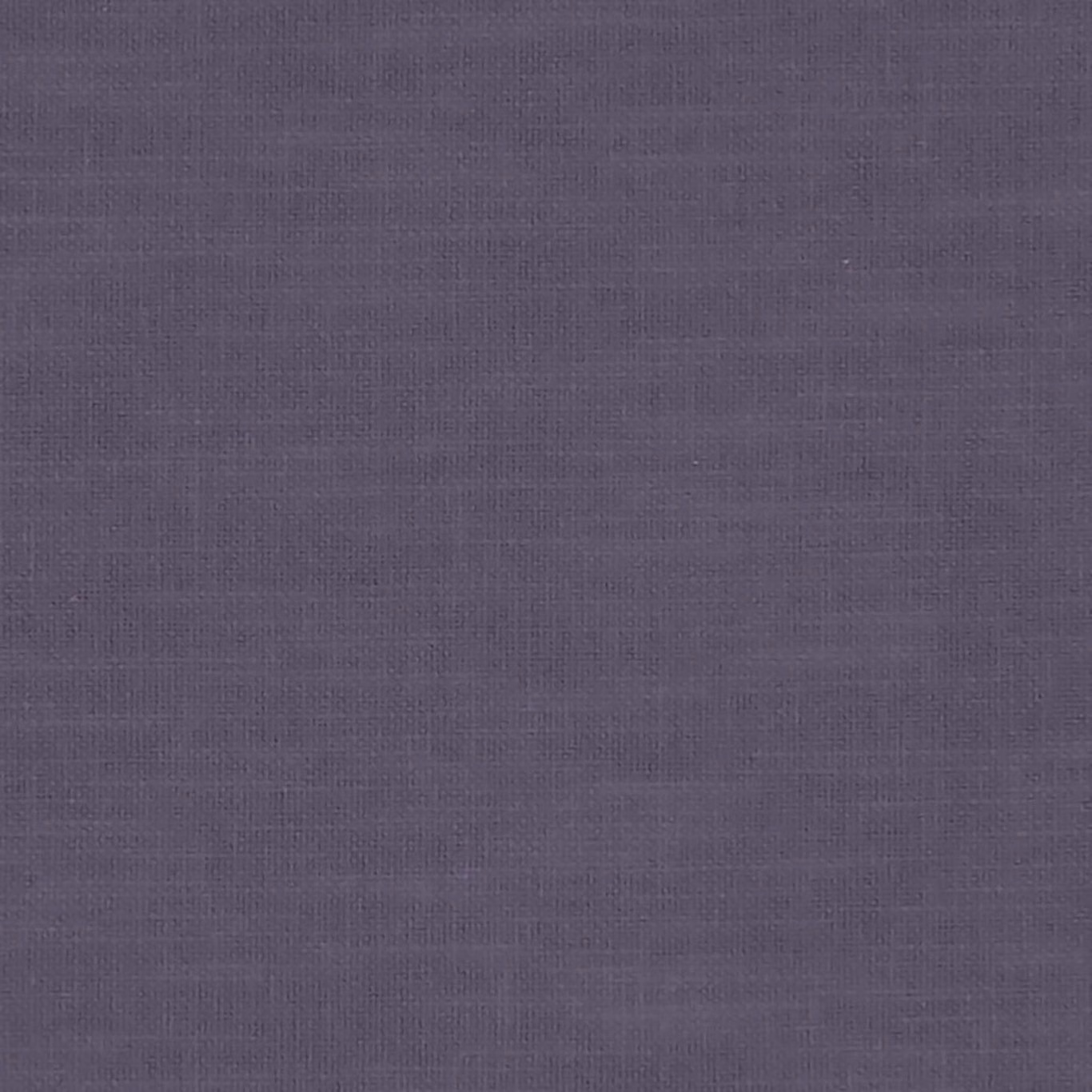 Close-up of dusky eggplant purple fabric with subtle crosshatch weave