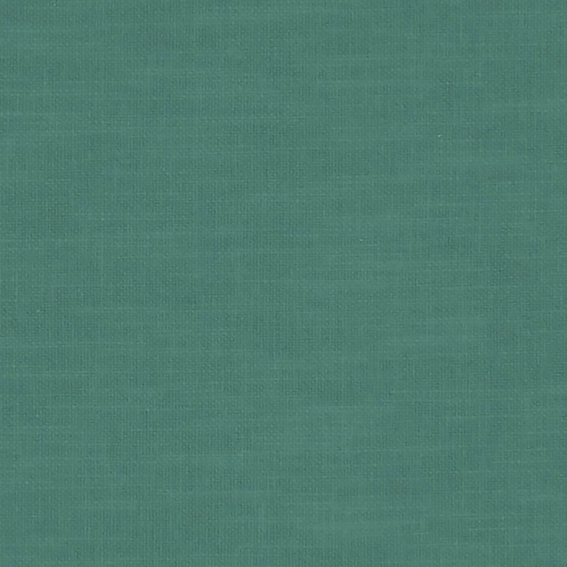Muted jade teal fabric with a fine, tightly woven crosshatch texture