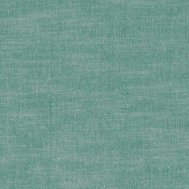 Close-up of muted seafoam teal fabric with a fine irregular plain weave texture