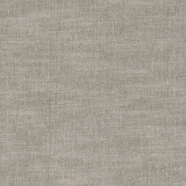 Close-up of muted green-grey Amalfi fabric with a fine crosshatched woven texture