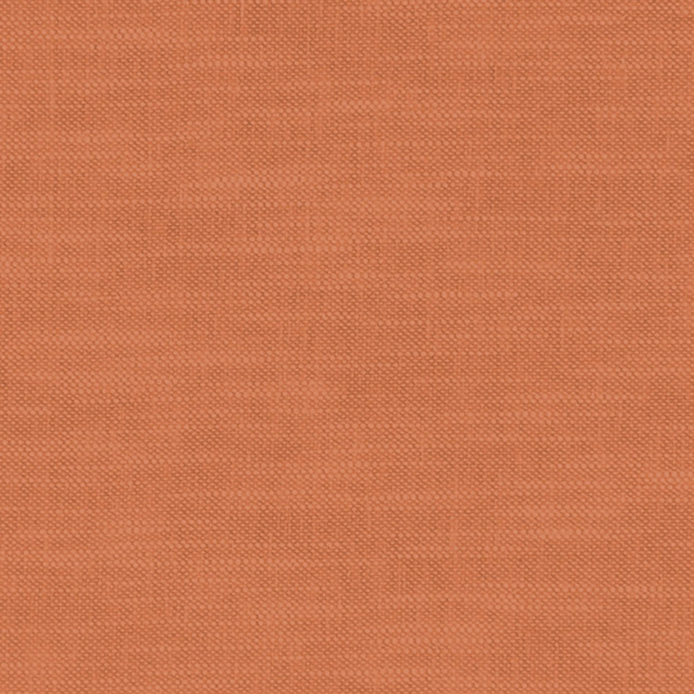 Warm terracotta rust fabric with a fine, tightly woven basketweave texture