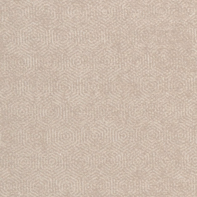 Warm natural greige textile with fine rippled geometric weave and softly mottled depth