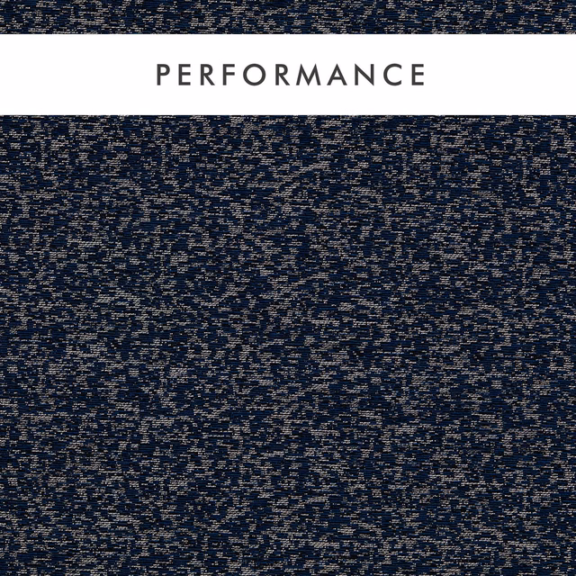 Deep midnight blue woven textile with scattered taupe and pale flecked markings