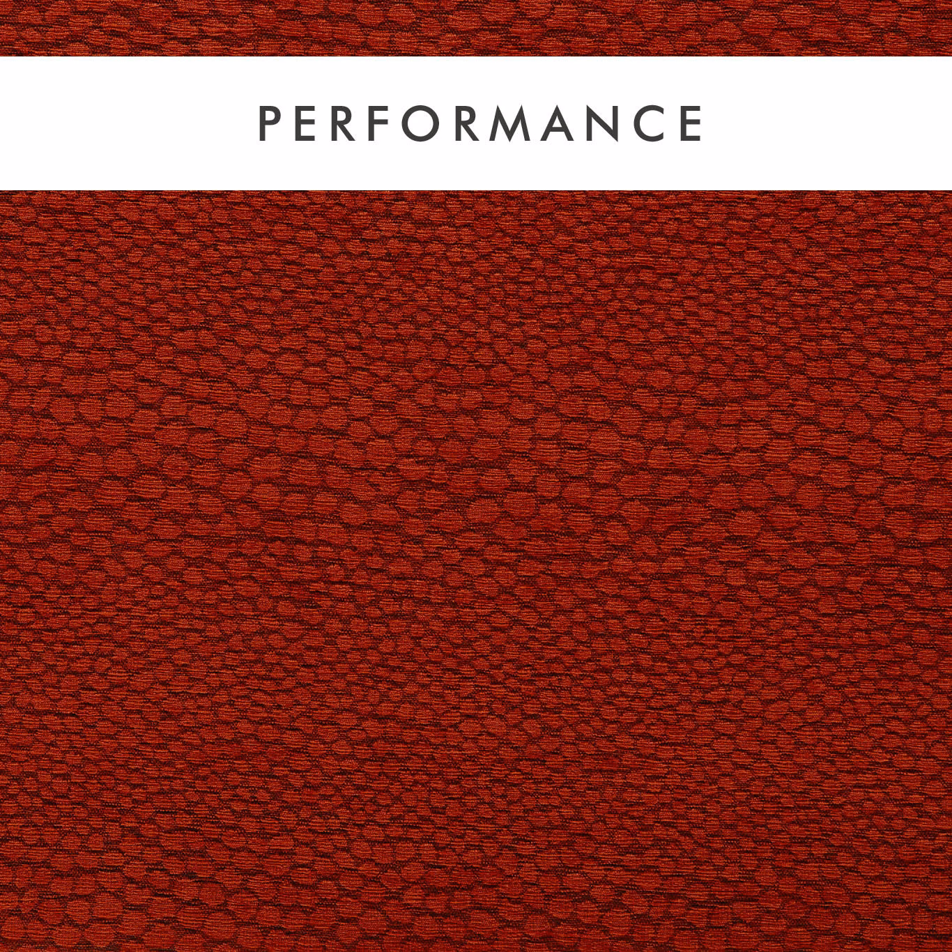Deep spice-red upholstery fabric with a dense pebble-textured woven surface