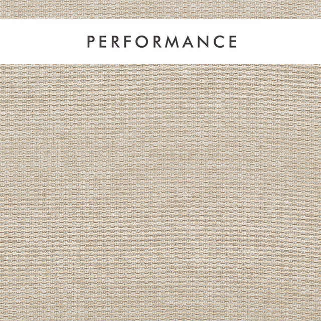 Warm Sahara beige woven swatch with fine ivory interlocking texture