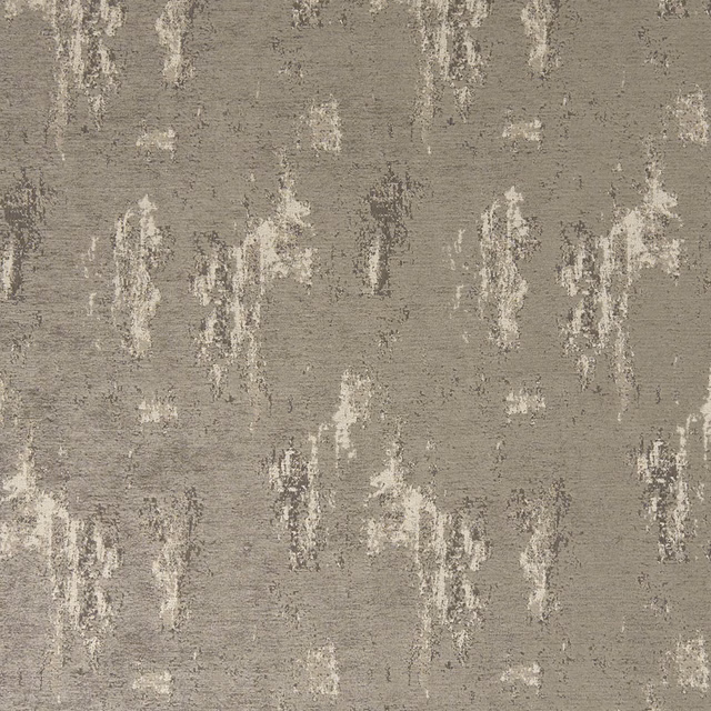 Warm charcoal-grey woven ground with scattered pale, distressed vertical marks