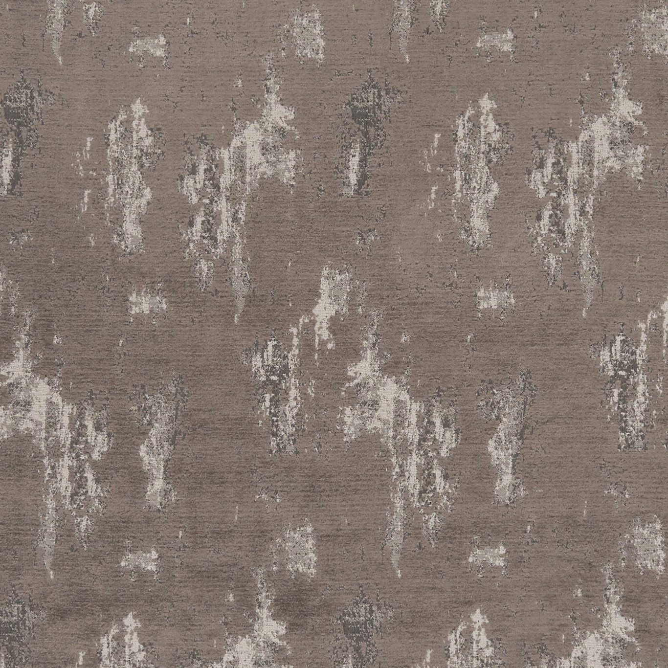 Warm mocha taupe upholstery weave with distressed ivory and charcoal vertical motifs