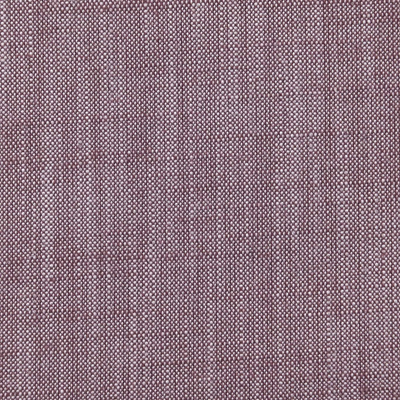 Close-up of muted aubergine plum fabric with a tightly textured woven surface