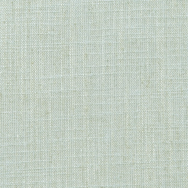 Pale mint green Biarritz fabric with fine crosshatched woven texture