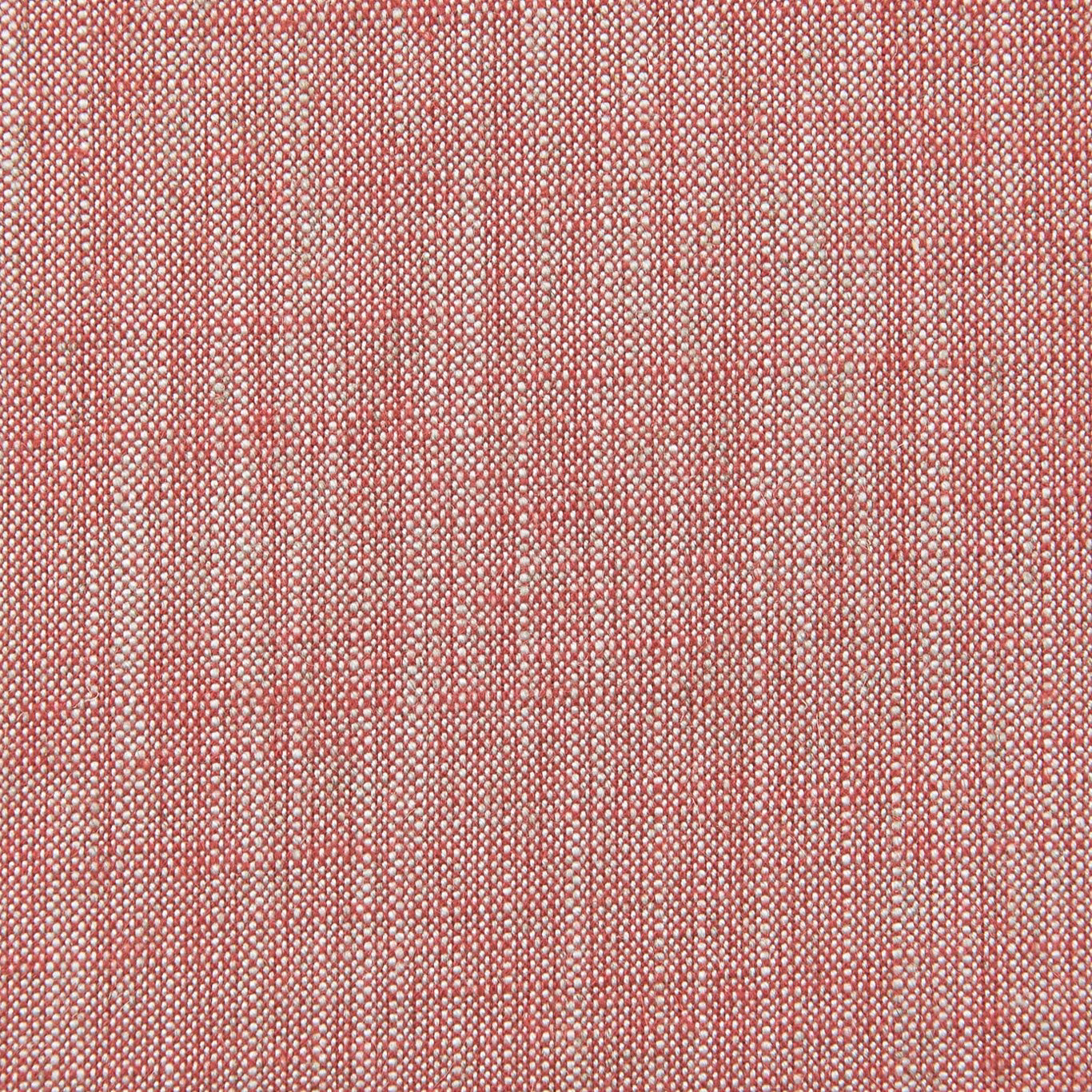 Close raspberry-pink woven textile with pale flecks and a fine tactile grid