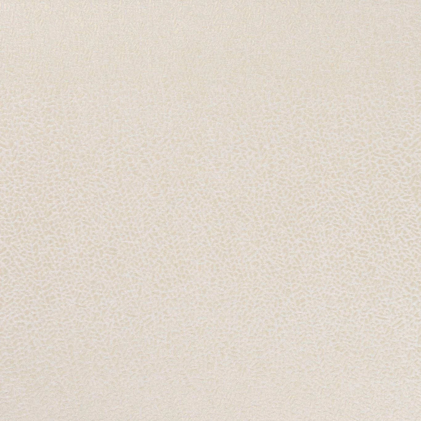 Ivory textile with a fine silvery-grey meandering motif and softly textured weave