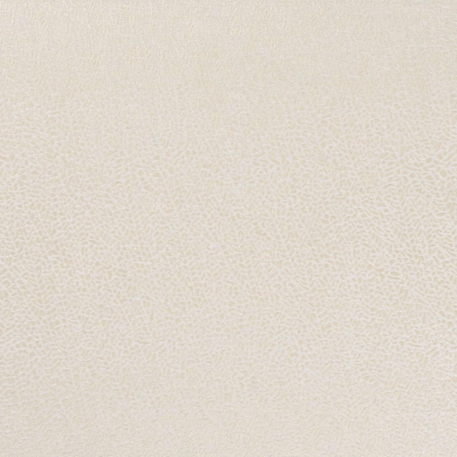 Ivory textile with a fine silvery-grey meandering motif and softly textured weave