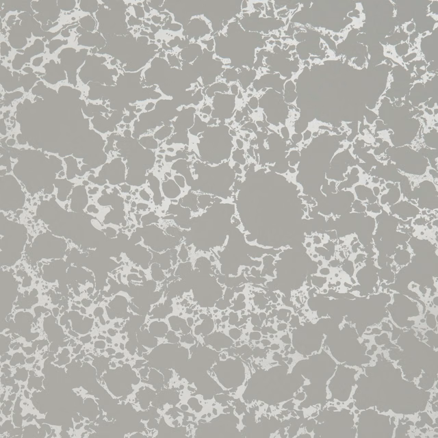 Cool grey wallpaper with pale fractured mineral markings and marbled texture