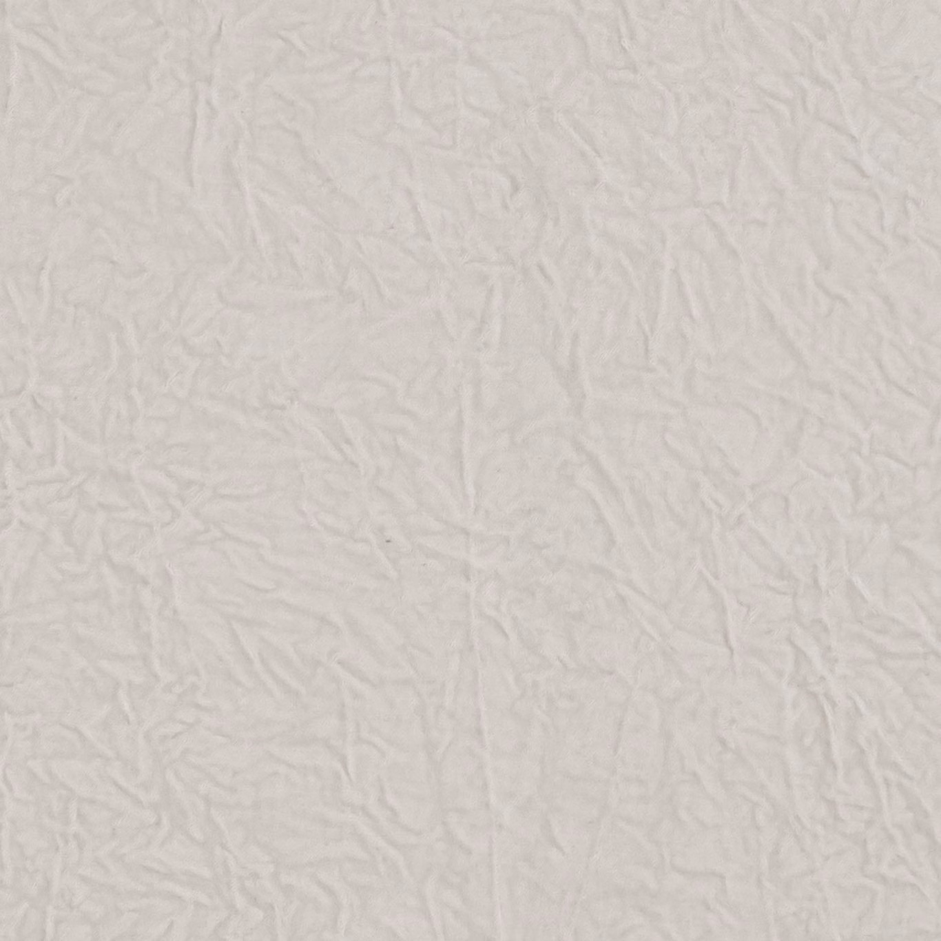 Soft ivory fabric with fine crinkled botanical lines and a subtly raised textured surface