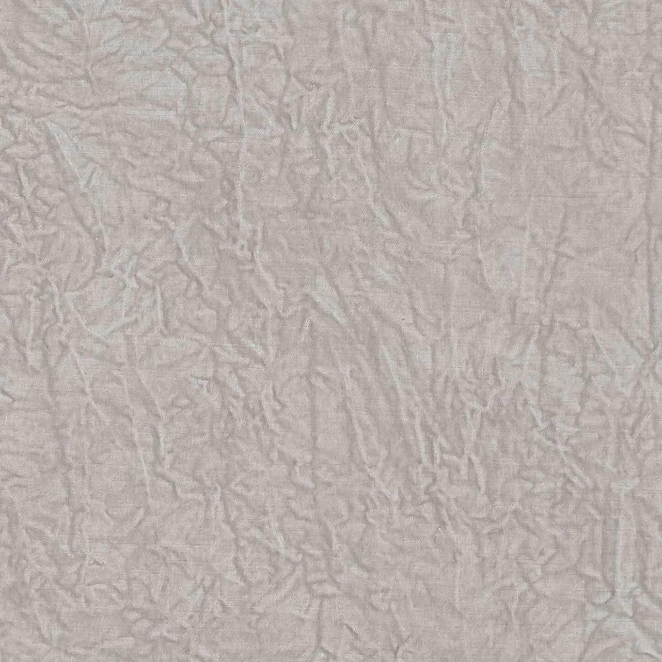 Pale greige Abelia Linen fabric with an irregular crinkled textured surface