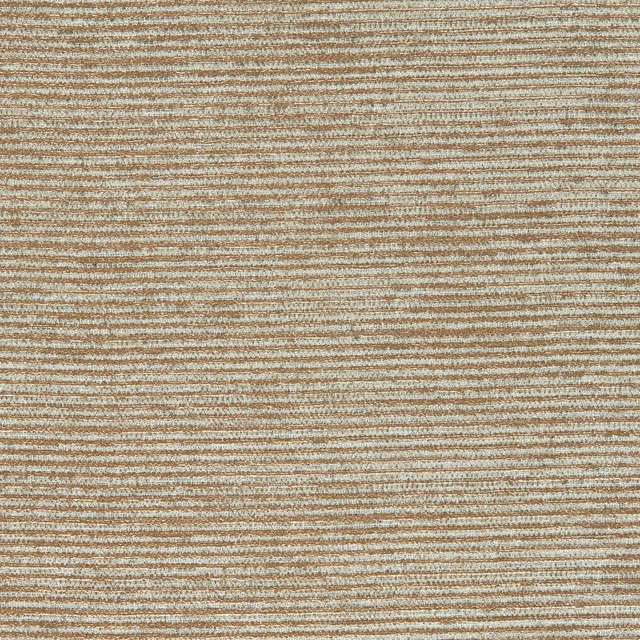 Warm linen-beige woven swatch with fine horizontal strié and blue-grey flecks